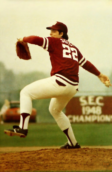 1980 mississippi state baseball art Print