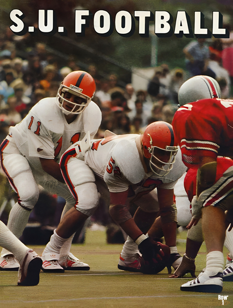 1980 Syracuse Football Art Print