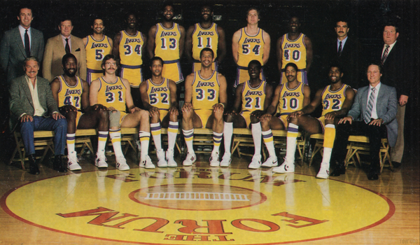 1982 Los Angeles Lakers Team Photo Poster Print