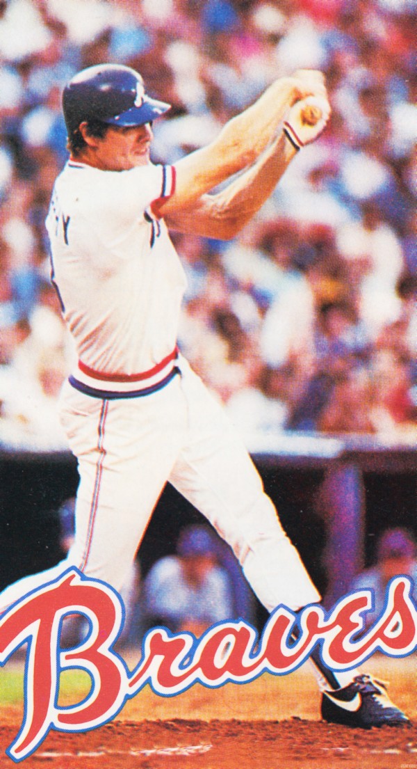 1983 Atlanta Braves Dale Murphy Print