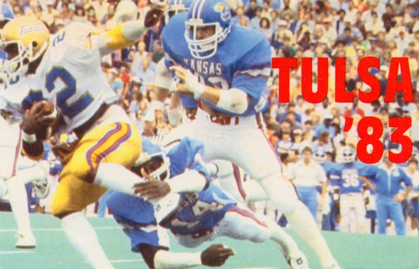 1983 University of Tulsa Football Poster Print