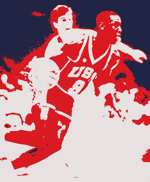 1984 Michael Jordan Pop Art | Row 1 Print