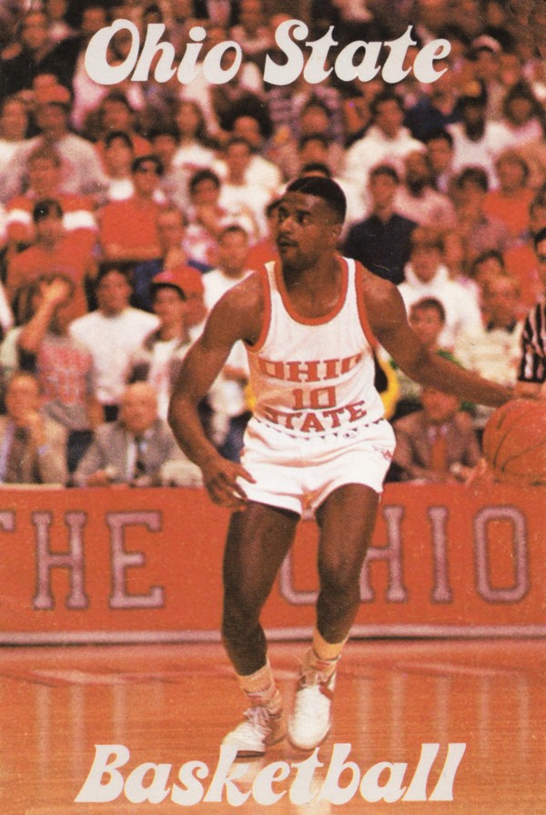 1987 Ohio State Basketball Poster Print