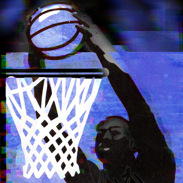 1988 Rim Rockin Basketball Dunk Art Print