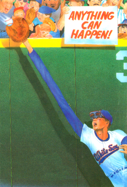 1988 Chicago White Sox Stretch Catch Poster Print