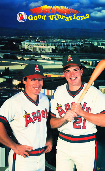 1988 California Angels Wall Art Print