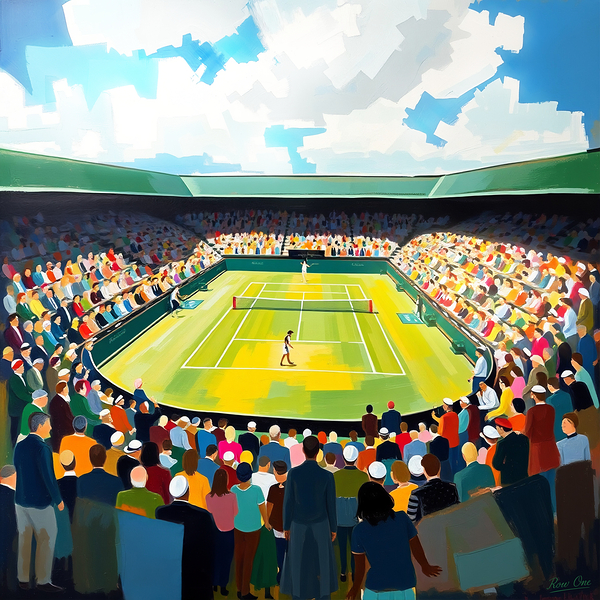 In Between Points Print