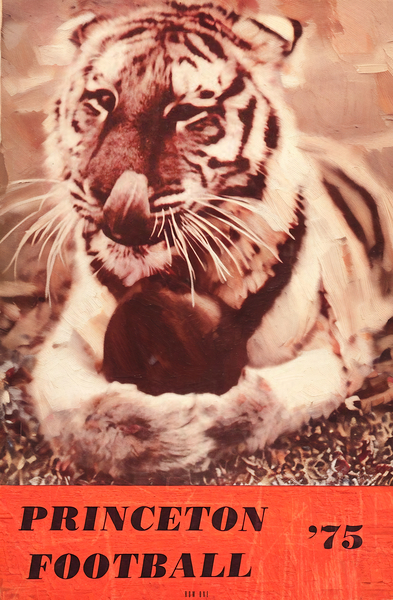 1975 princeton football art Print