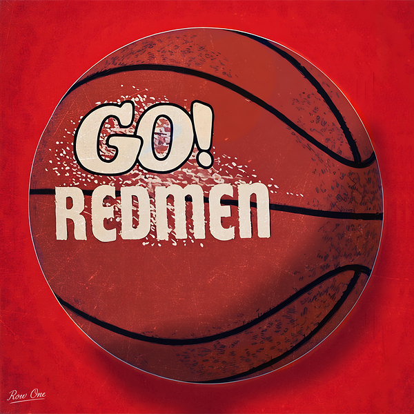 1980s St. Johns Redmen Basketball Art Print