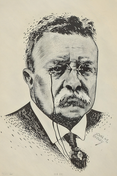 President Teddy Roosevelt Art Print
