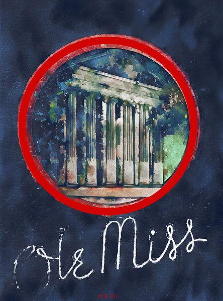 1930s Ole Miss Art Print