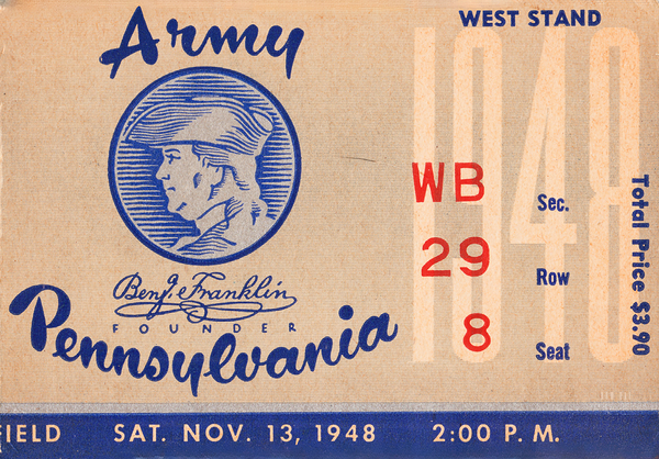 1948 Army Cadets at Penn Quakers Print