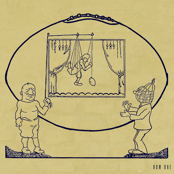 1920s knute rockne puppetmaster art  Print