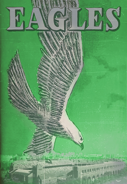 1950s Philadelphia Eagles Art Remix Print