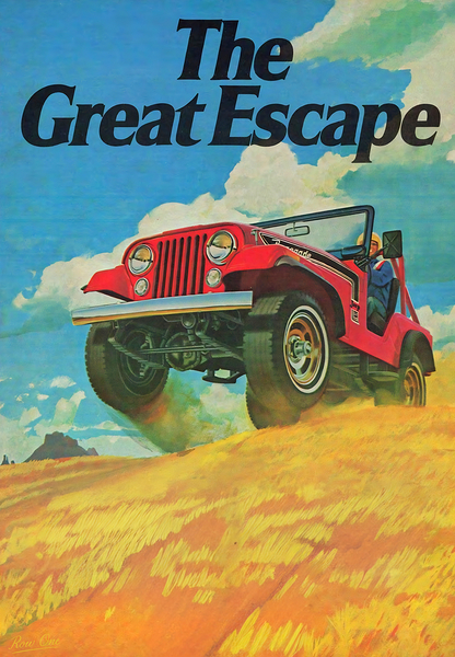 1974 Jeep Art Print