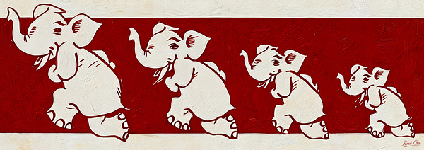 1982 Alabama Art Print