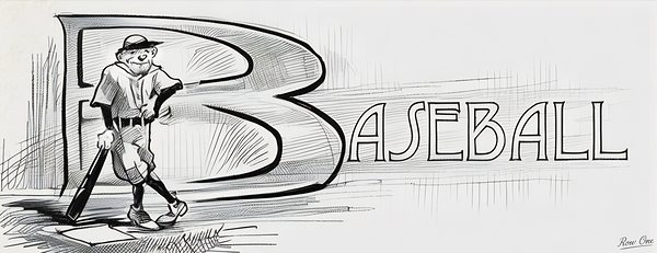 1908 baseball art Print