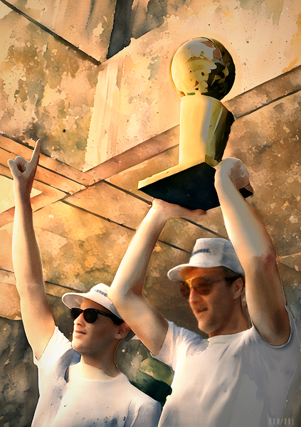 boston celtics celebration Print