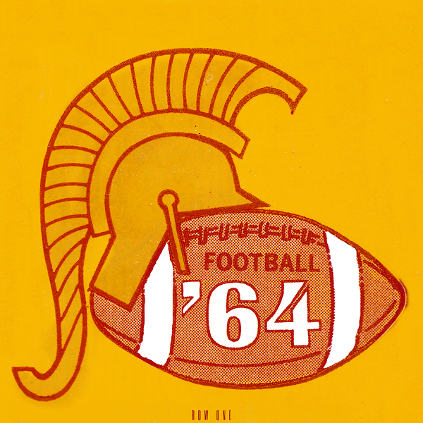 1964 usc football remix art Print