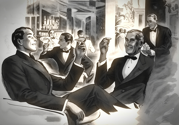 Thirties Loungin Print