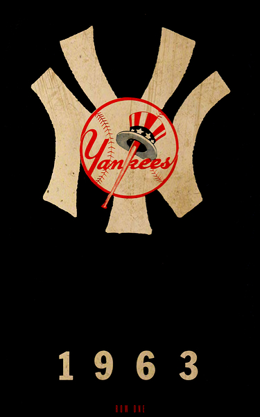 1963 New York Yankees Cover Art Viewfinder  Print