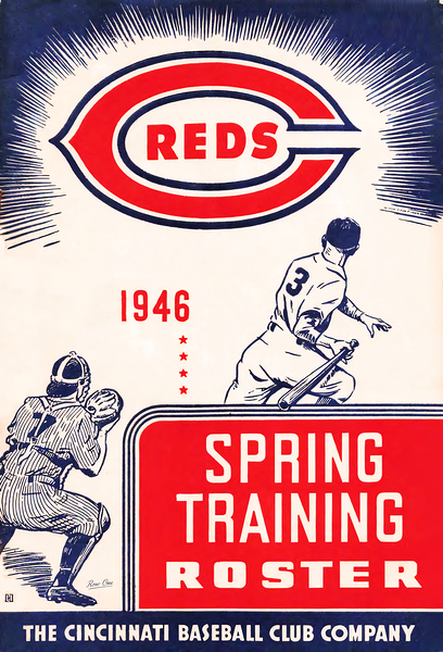 1946 Cincinnati Reds Spring Training Art Print