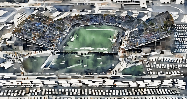 penn state football gameday 1974 Print