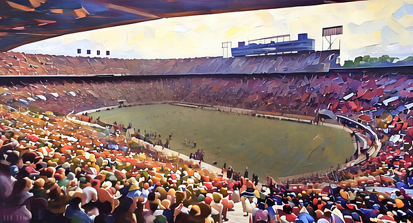 1982 Neyland Stadium Art Print