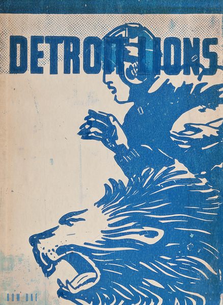 1946 Detroit Lions Art  Print