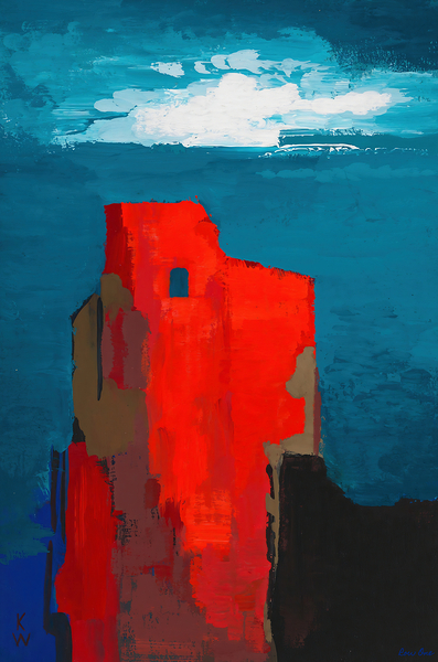 Burgruine Circa 1943 Print