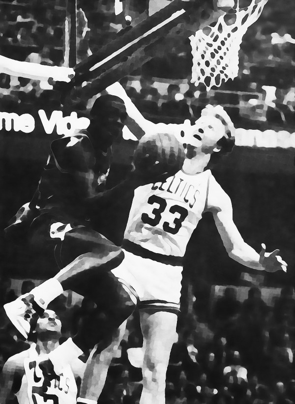 Michael Jordan Reverse Print