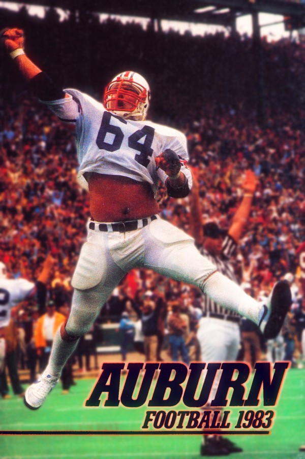 1983 Auburn Tigers Football Poster Print
