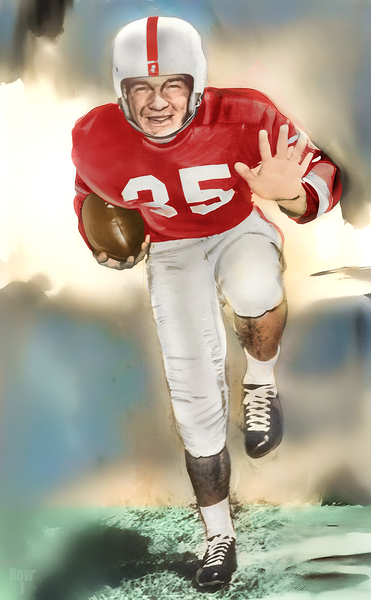 Billy Vessels Oklahoma Heisman Winner Print