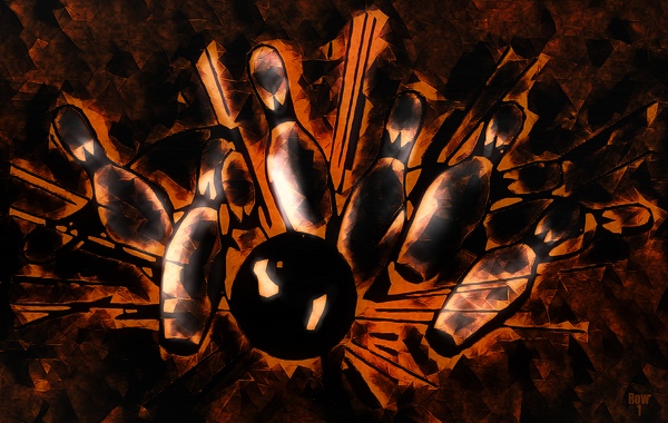 Bowling Pins Print