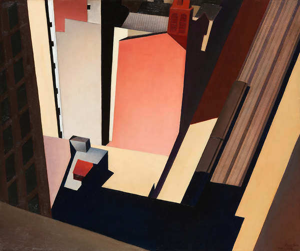charles sheeler church street el Print
