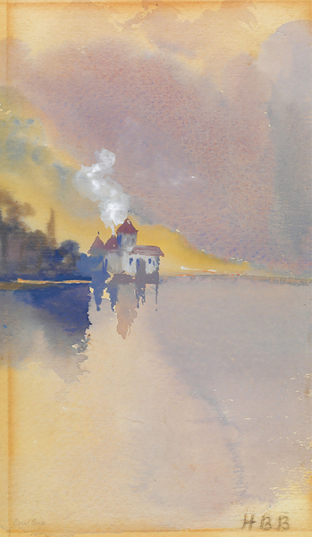 chateau de chillon hercules brabazon brabazon Print