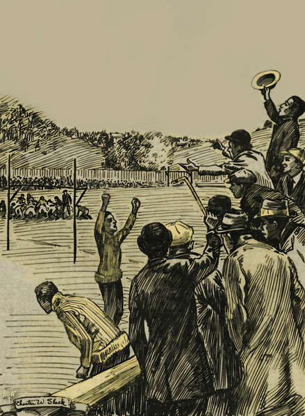 1923 Football Game by Chester W. Slack  Print