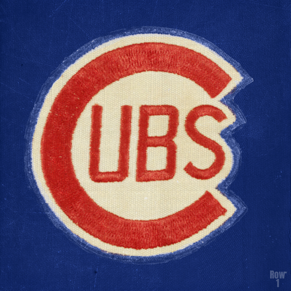 Vintage Chicago Cubs Patch Art by Row One Brand