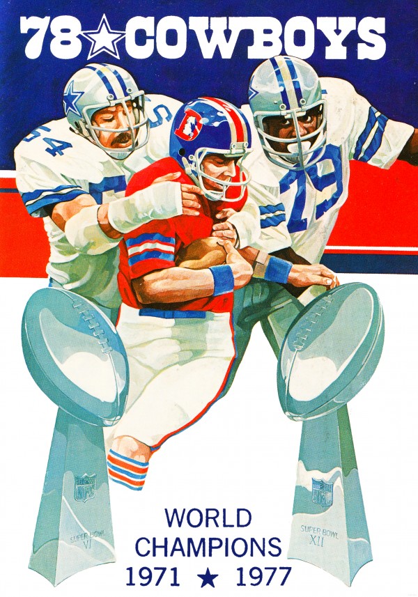 1978 Dallas Cowboys Art by Steve Harris Print