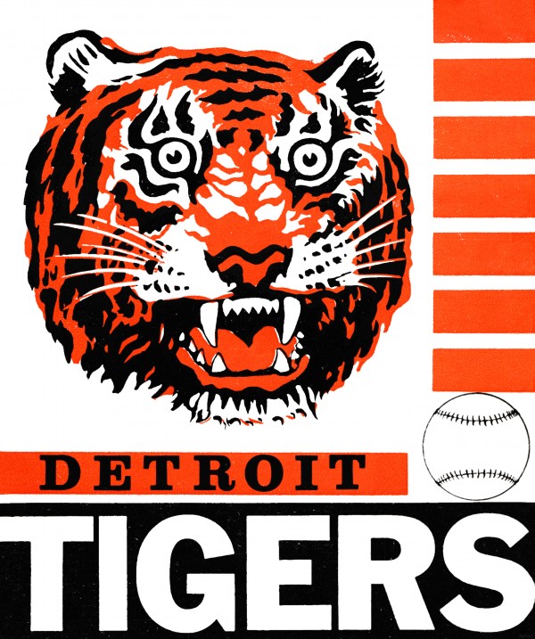 1964 Detroit Tigers Art Print