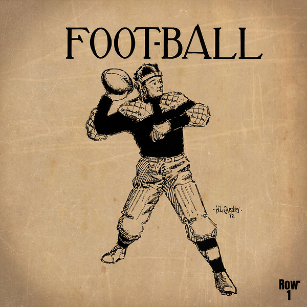 Early 1900s QB Art Print