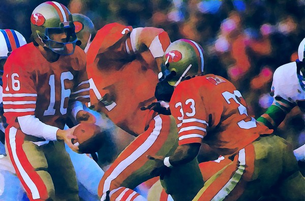 Joe Montana San Francisco 49ers Art Print