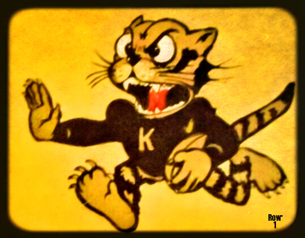 Fort Hays State College Tiger Art  Print