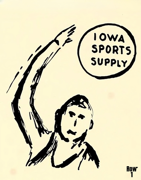 Iowa Sports Supply Print