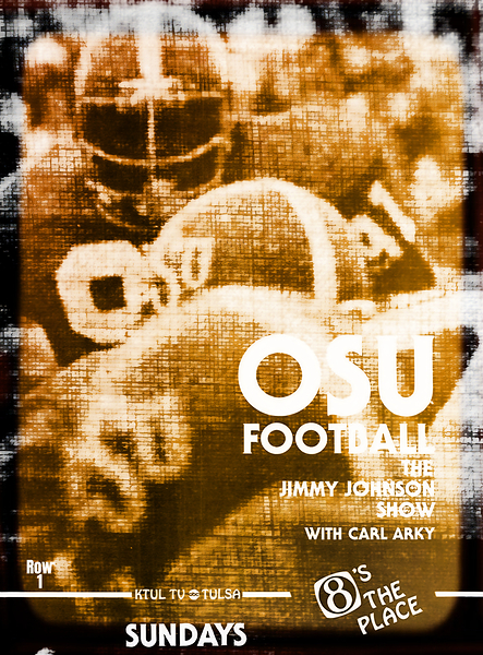 1979 Jimmy Johnson Show OSU Football Ad Print