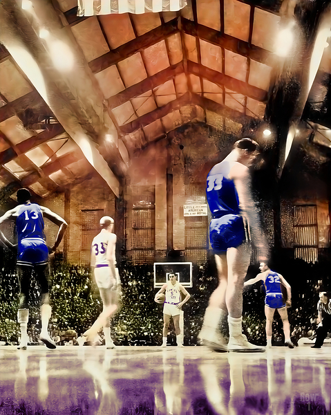 Kansas State Basketball at Ahearn Fieldhouse Print