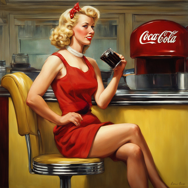 Late Night Coke Print
