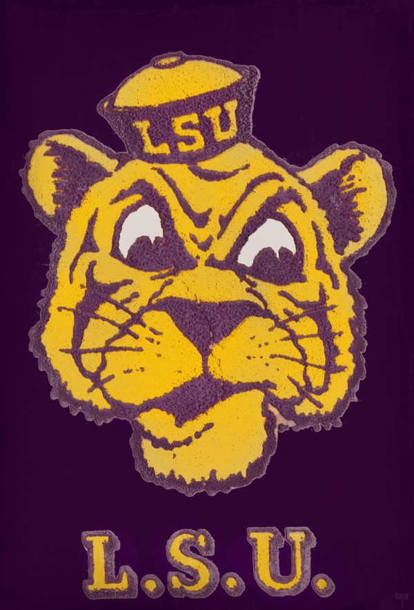 LSU Tiger Vintage Sailor Mike Wall Art  Print