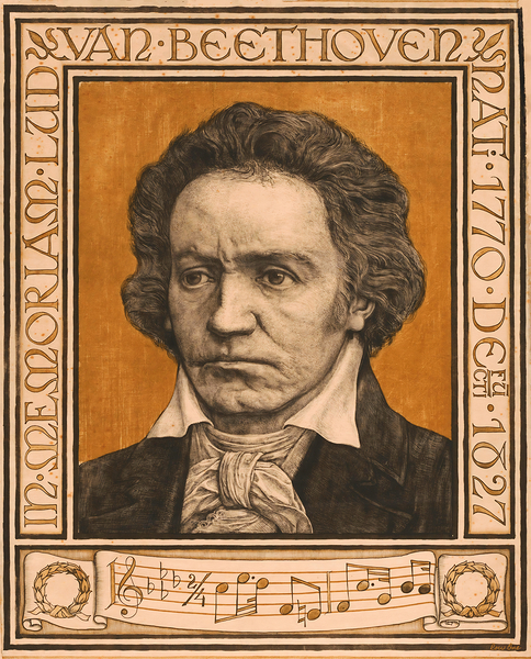 ludwig van beethoven art  Print