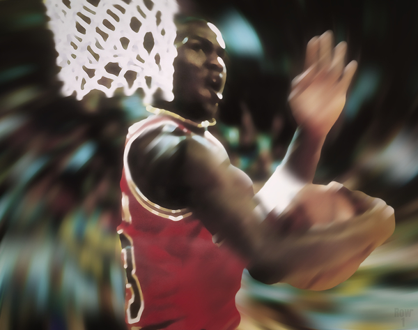 Face of Determination Print